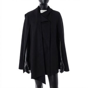 NEW VALENTINO women's draped collar cape in black